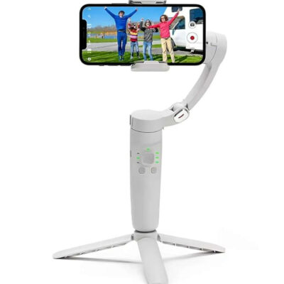 Gimbal M1-3Axis | Handheld Gimbal | 2500mAh Lithium Battery | Smartphone Gimbal Stabilizer | Creators, Vloggers, and Photography