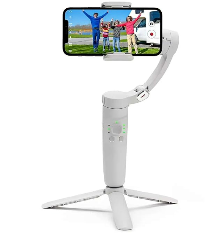 Gimbal M1-3Axis | Handheld Gimbal | 2500mAh Lithium Battery | Smartphone Gimbal Stabilizer | Creators, Vloggers, and Photography