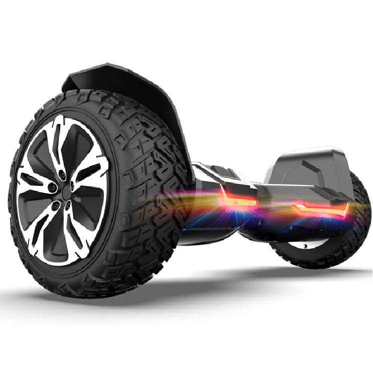G2 Warrior (Black) 8.5 Inch All Terrain Off Road Hoverboard With APP, Bluetooth (UL Certified) - Image 2