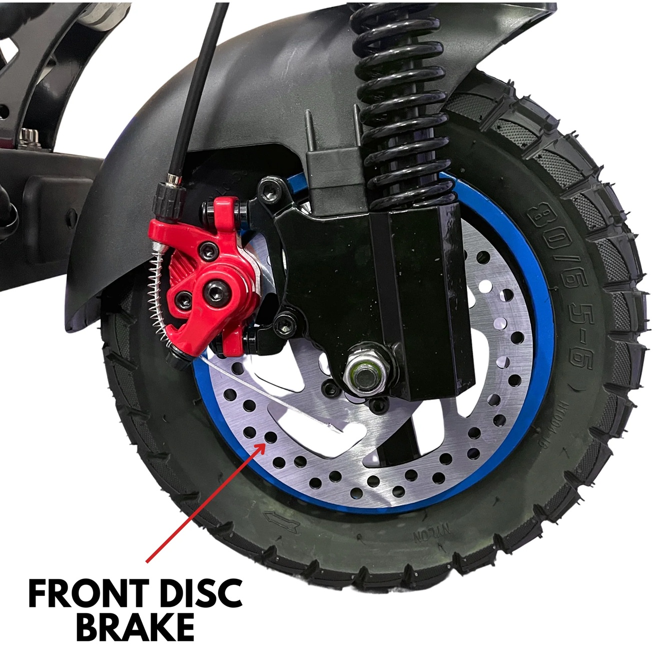 Beast Air Offroader Foldable Electric Scooter (Blue) - Image 4